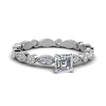Load image into Gallery viewer, marquise-dot-eternity-engagement-ring
