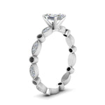 Load image into Gallery viewer, marquise-dot-eternity-engagement-ring
