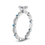 Load image into Gallery viewer, marquise-dot-eternity-engagement-ring
