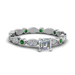 Load image into Gallery viewer, marquise-dot-eternity-engagement-ring
