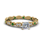 Load image into Gallery viewer, marquise-dot-eternity-engagement-ring
