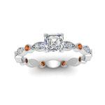 Load image into Gallery viewer, marquise-dot-eternity-engagement-ring
