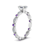 Load image into Gallery viewer, marquise-dot-eternity-engagement-ring
