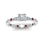 Load image into Gallery viewer, marquise-dot-eternity-engagement-ring

