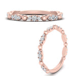 Load image into Gallery viewer, marquise-dot-stacking-diamond-band-in-rose-gold-FD9997BANGLE3-NL-RG.jpg
