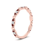 Load image into Gallery viewer, marquise-dot-stacking-diamond-band-with-ruby-in-rose-gold-FD9997BGRUDRANGLE3-NL-RG.jpg
