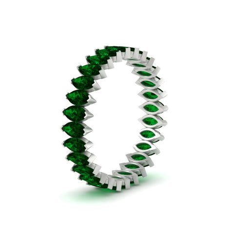 marquise-emerald-4-carat-eternity-wedding-anniversary-band-in-white-gold-FDEWB11257MQBGEMGR-4.00CT-NL-WG