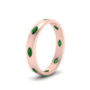 Load image into Gallery viewer, marquise-emerald-bezel-set-eternity-band-in-rose-gold-FD10979MQGEMGR-NL-RG.jpg