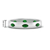 Load image into Gallery viewer, marquise-emerald-bezel-set-eternity-band-in-white-gold-FD10979MQGEMGR-NL-WG.jpg