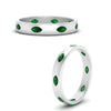 Load image into Gallery viewer, marquise-emerald-bezel-set-eternity-band-in-white-gold-FD10979MQGEMGR-NL-WG.jpg