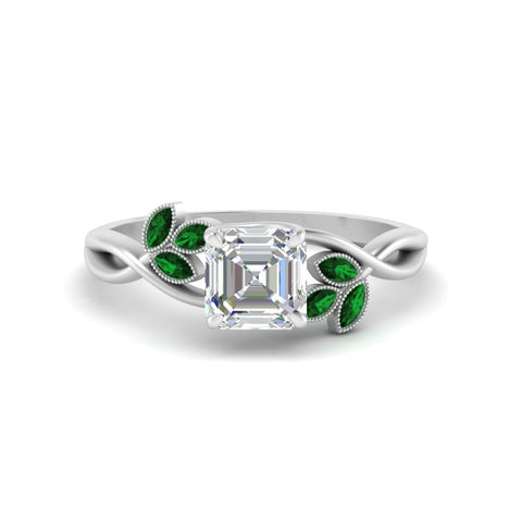 marquise-emerald-bezel-set-nature-inspired-asscher-cut-engagement-ring-in-white-gold-FD10962ASRGEMGR-NL-WG