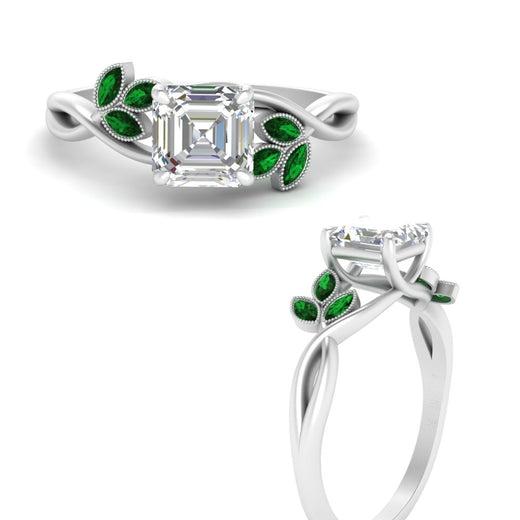 marquise-emerald-bezel-set-nature-inspired-asscher-cut-engagement-ring-in-white-gold-FD10962ASRGEMGRANGLE3-NL-WG