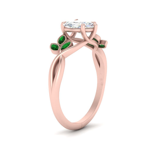 marquise-emerald-bezel-set-nature-inspired-heart-shaped-engagement-ring-in-rose-gold-FD10962HTRGEMGRANGLE2-NL-RG