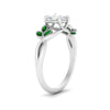 Load image into Gallery viewer, marquise-emerald-bezel-set-nature-inspired-heart-shaped-engagement-ring-in-white-gold-FD10962HTRGEMGRANGLE2-NL-WG