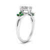 Load image into Gallery viewer, marquise-emerald-bezel-set-nature-inspired-radiant-cut-engagement-ring-in-white-gold-FD10962RARGEMGRANGLE2-NL-WG