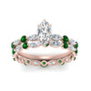 Load image into Gallery viewer, marquise-emerald-floating-marquise-accent-ring-with-eternity-wedding-band-in-rose-gold-FDEWB9398MQGEMGRANGLE5-NL-RG_f4e5ee46-4a7d-4fa4-8ad0-dc2cd00a6132.jpg?v=1758802172