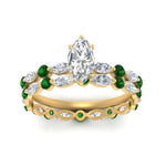 Load image into Gallery viewer, marquise-emerald-floating-marquise-accent-ring-with-eternity-wedding-band-in-yellow-gold-FDEWB9398MQGEMGRANGLE5-NL-YG_c4f23efb-fa32-405d-8114-1dd9e50d6909.jpg?v=1758802204
