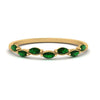 Load image into Gallery viewer, marquise-emerald-vintage-stacking-ring-in-yellow-gold-FD123865GEMGR-NL-YG.jpg