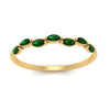 Load image into Gallery viewer, marquise-emerald-vintage-stacking-ring-in-yellow-gold-FD123865GEMGR-NL-YG.jpg