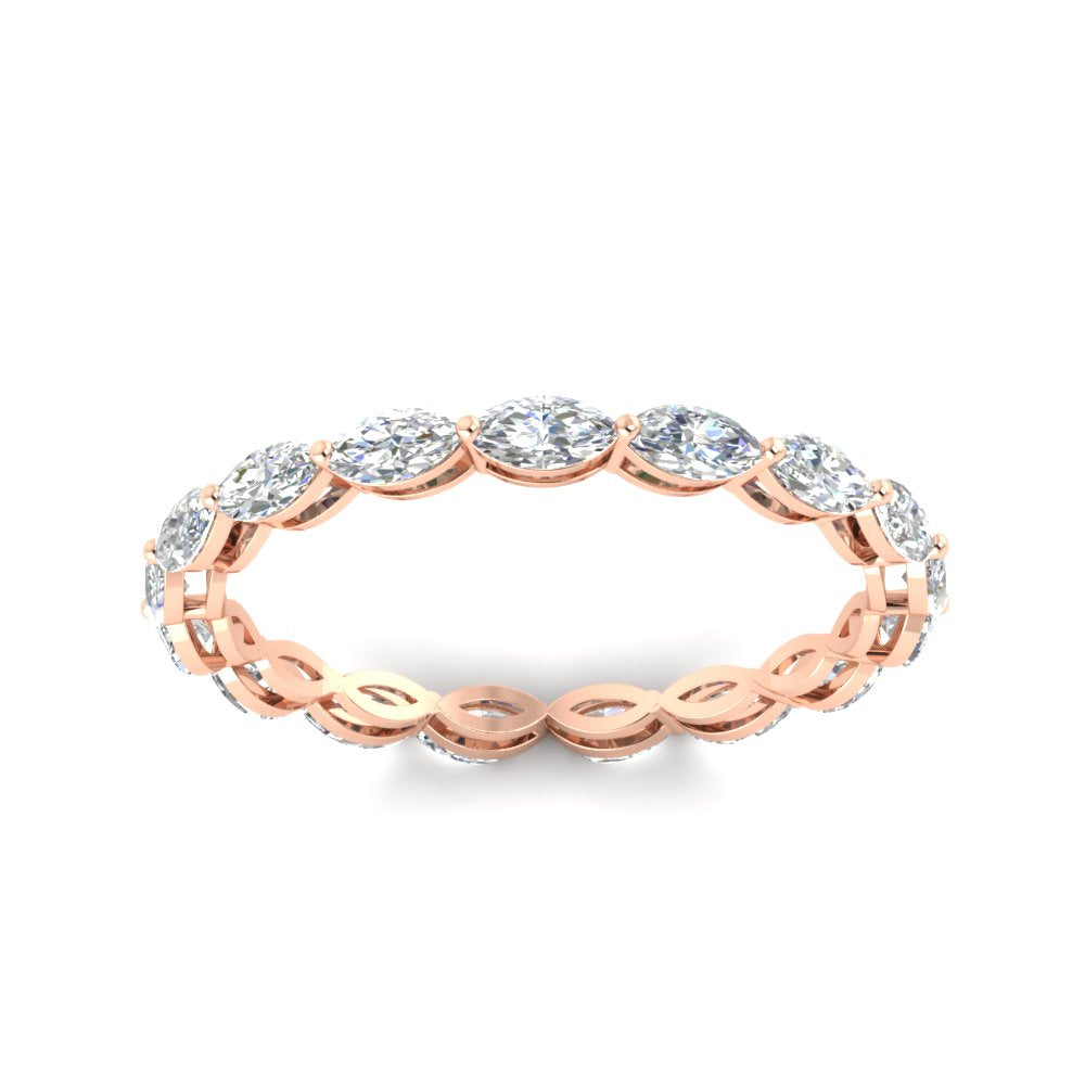 marquise-eternity-east-west-4-carat-diamond-wedding-band-in-rose-gold-FDEWB8868MQANGLE5-4.00CT-NL-RG