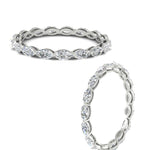 Load image into Gallery viewer, marquise-eternity-east-west-4-carat-diamond-wedding-band-in-white-gold-FDEWB8868MQANGLE3-4.00CT-NL-WG