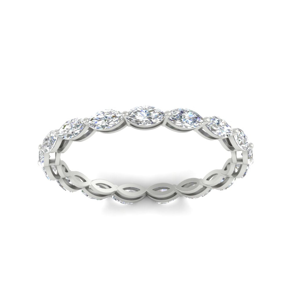 marquise-eternity-east-west-4-carat-diamond-wedding-band-in-white-gold-FDEWB8868MQANGLE5-4.00CT-NL-WG