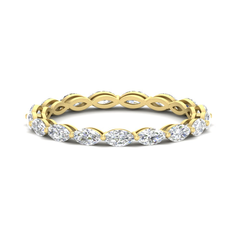 marquise-eternity-east-west-4-carat-diamond-wedding-band-in-yellow-gold-FDEWB8868MQ-4.00CT-NL-YG