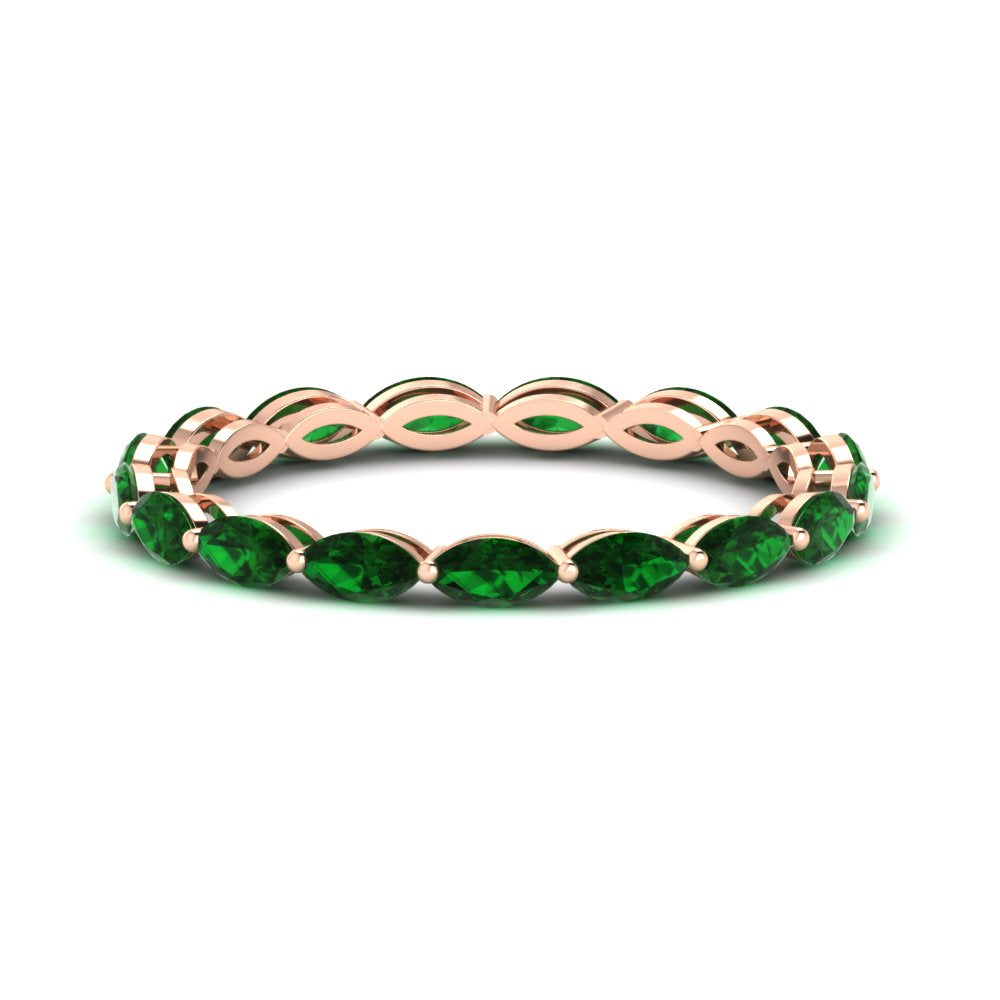 marquise-eternity-east-west-4-carat-emerald-wedding-band-in-rose-gold-FDEWB8868MQGEMGR-4.00CT-NL-RG
