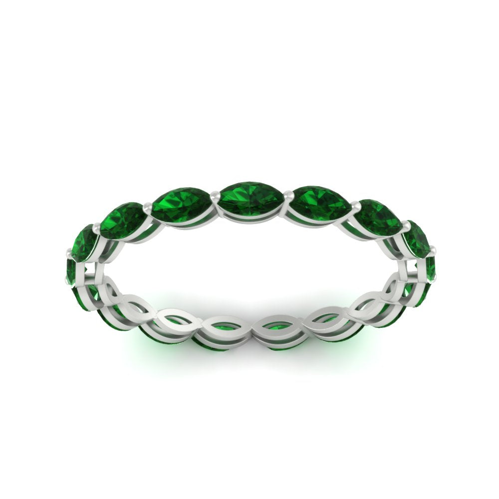 marquise-eternity-east-west-4-carat-emerald-wedding-band-in-white-gold-FDEWB8868MQGEMGRANGLE5-4.00CT-NL-WG