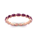 Load image into Gallery viewer, marquise-eternity-east-west-4-carat-pink-sapphire-wedding-band-in-rose-gold-FDEWB8868MQGSADRPIANGLE5-4.00CT-NL-RG