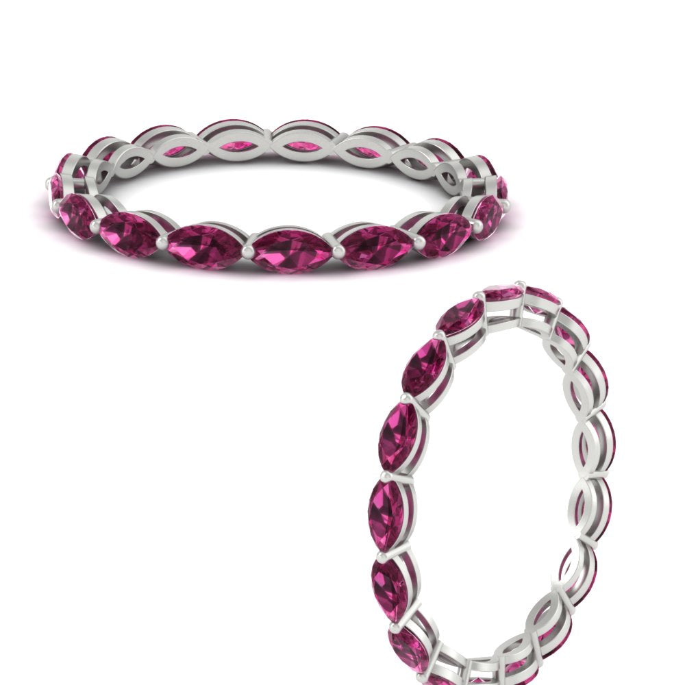 marquise-eternity-east-west-4-carat-pink-sapphire-wedding-band-in-white-gold-FDEWB8868MQGSADRPIANGLE3-4.00CT-NL-WG