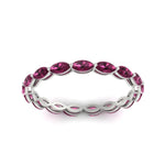 Load image into Gallery viewer, marquise-eternity-east-west-4-carat-pink-sapphire-wedding-band-in-white-gold-FDEWB8868MQGSADRPIANGLE5-4.00CT-NL-WG