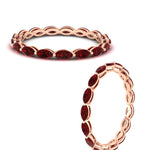 Load image into Gallery viewer, marquise-eternity-east-west-4-carat-ruby-wedding-band-in-rose-gold-FDEWB8868MQGRUDRANGLE3-4.00CT-NL-RG