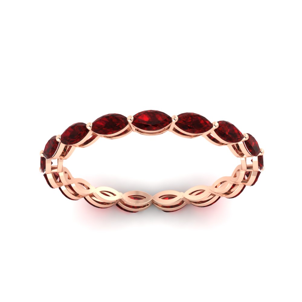 marquise-eternity-east-west-4-carat-ruby-wedding-band-in-rose-gold-FDEWB8868MQGRUDRANGLE5-4.00CT-NL-RG