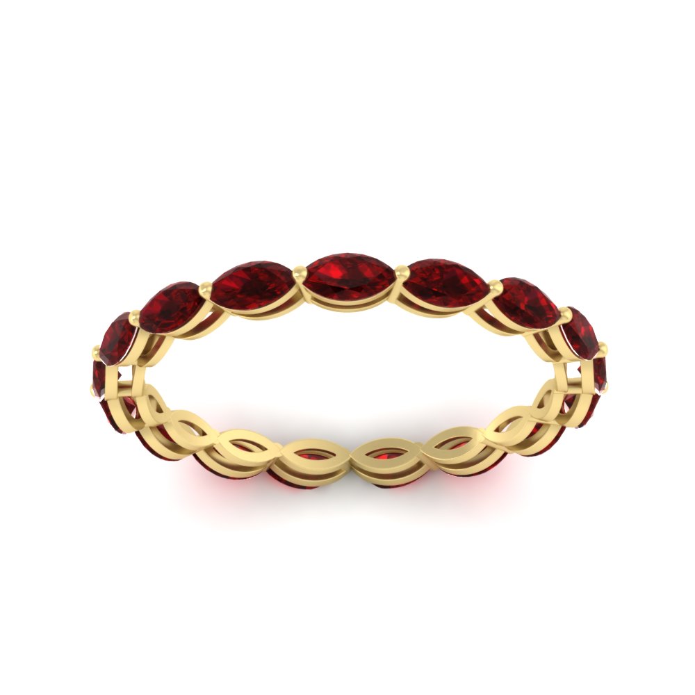 marquise-eternity-east-west-4-carat-ruby-wedding-band-in-yellow-gold-FDEWB8868MQGRUDRANGLE5-4.00CT-NL-YG