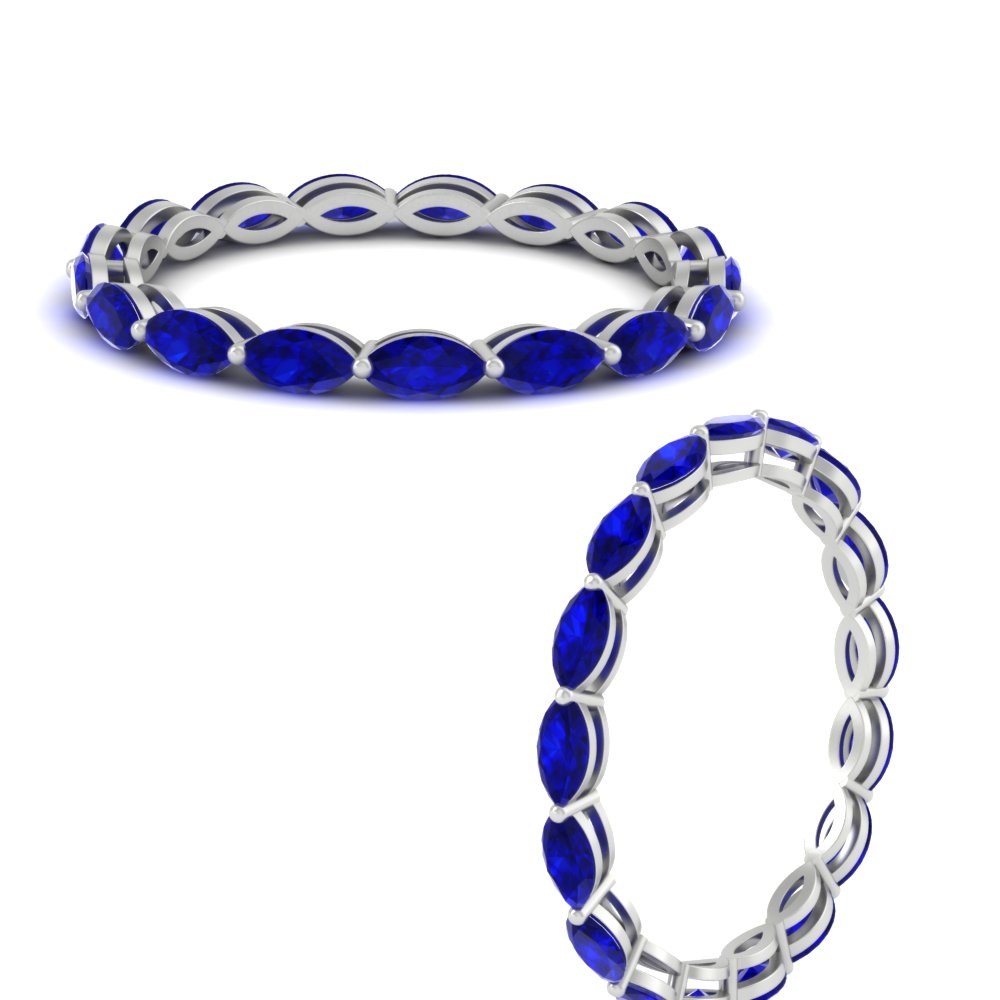 marquise-eternity-east-west-4-carat-sapphire-wedding-band-in-white-gold-FDEWB8868MQGSABLANGLE3-4.00CT-NL-WG