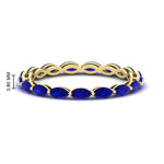 Load image into Gallery viewer, marquise-eternity-east-west-4-carat-sapphire-wedding-band-in-yellow-gold-FDEWB8868MQGSABL-4.00CT-NL-YG-HW