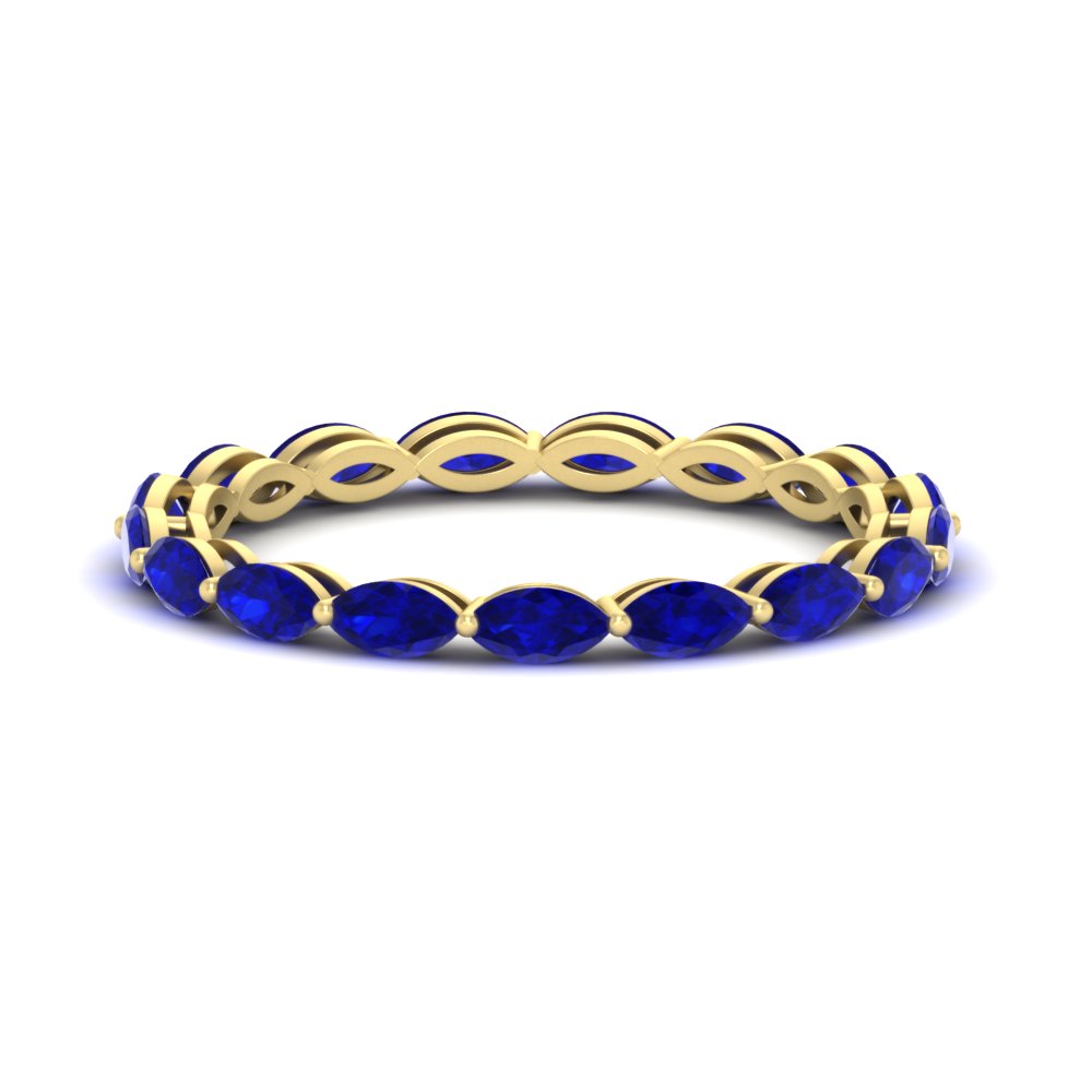 marquise-eternity-east-west-4-carat-sapphire-wedding-band-in-yellow-gold-FDEWB8868MQGSABL-4.00CT-NL-YG