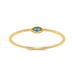 Load image into Gallery viewer, marquise-eye-thin-blue-topaz-band-ring-in-yellow-gold-FD9393RORGICBLTO-NL-YG.jpg
