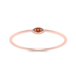 Load image into Gallery viewer, marquise-eye-thin-orange-sapphire-band-ring-in-rose-gold-FD9393RORGSAOR-NL-RG.jpg
