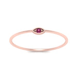 Load image into Gallery viewer, marquise-eye-thin-pink-sapphire-band-ring-in-rose-gold-FD9393RORGSADRPI-NL-RG.jpg
