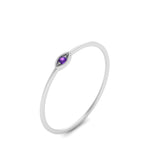 Load image into Gallery viewer, marquise-eye-thin-purple-topaz-band-ring-in-white-gold-FD9393RORGVITO-NL-WG.jpg

