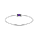 Load image into Gallery viewer, marquise-eye-thin-purple-topaz-band-ring-in-white-gold-FD9393RORGVITO-NL-WG.jpg
