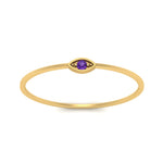Load image into Gallery viewer, marquise-eye-thin-purple-topaz-band-ring-in-yellow-gold-FD9393RORGVITO-NL-YG.jpg
