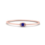 Load image into Gallery viewer, marquise-eye-thin-sapphire-band-ring-in-rose-gold-FD9393RORGSABL-NL-RG.jpg
