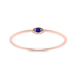 Load image into Gallery viewer, marquise-eye-thin-sapphire-band-ring-in-rose-gold-FD9393RORGSABL-NL-RG.jpg
