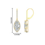 Load image into Gallery viewer, marquise-halo-3-carat-diamond-drop-earrings-in-yellow-gold-FDEAR11235-MQANGLE1-3.00CT-NL-YG.jpg