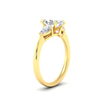 Load image into Gallery viewer, marquise-lab-diamond-cathedral-engagement-ring-in-yellow-gold-fdenr9210mqrangle2-nl-yg