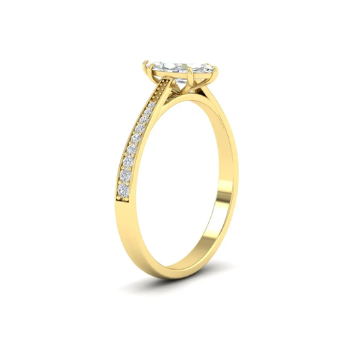 marquise-lab-diamond-engagement-ring-with-pavé-shank-in-yellow-gold-FD11145MQRANGLE2-NL-YG