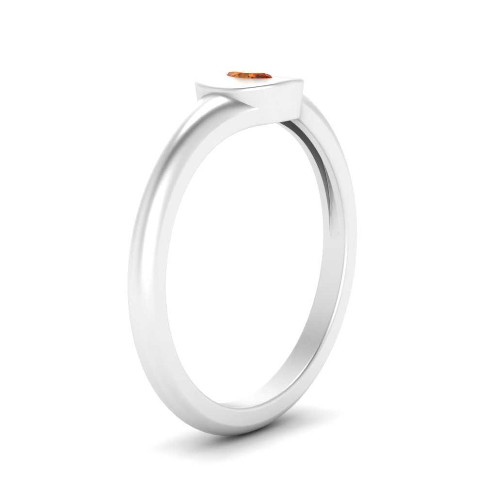Marquise Disc Signet Ring